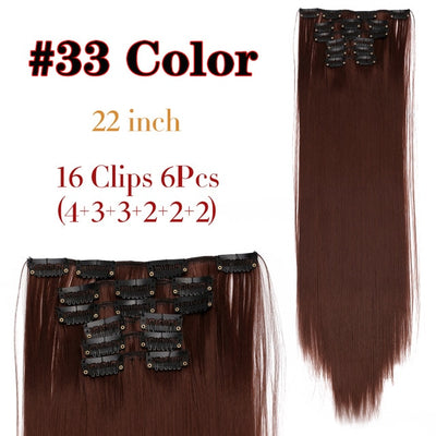 Straight Styling Hair Extension