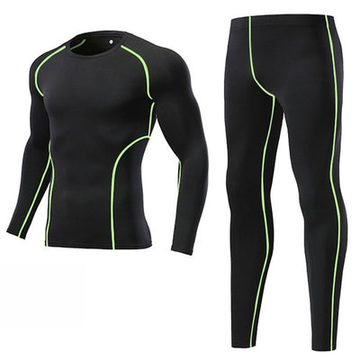 Compression sport suits men