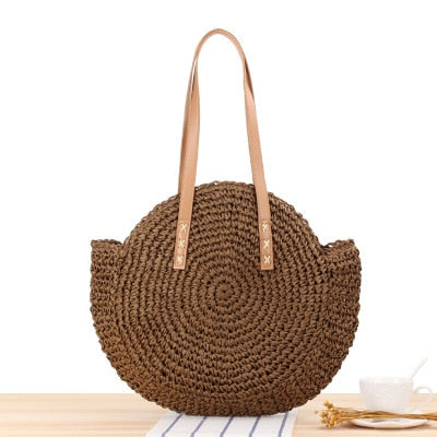 Women Summer Rattan Bag