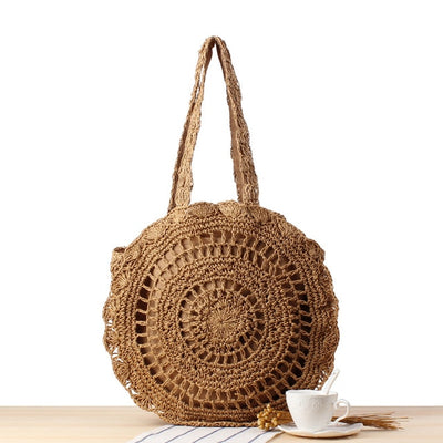 Women Summer Rattan Bag