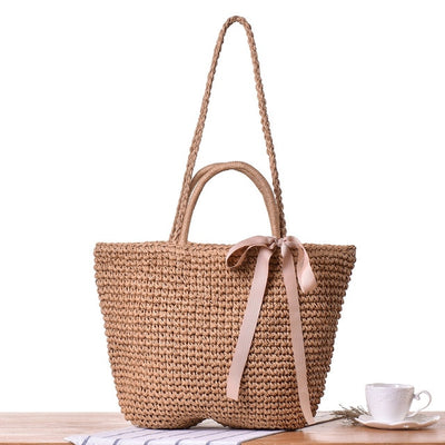 Women Summer Rattan Bag