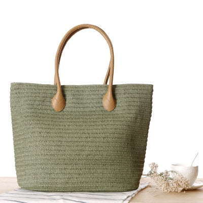 Women Summer Rattan Bag