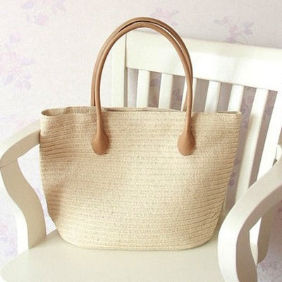 Women Summer Rattan Bag