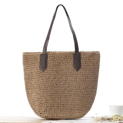 Women Summer Rattan Bag