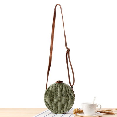 Women Summer Rattan Bag