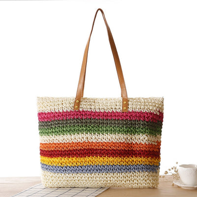 Women Summer Rattan Bag