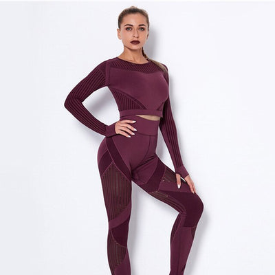 High Waist Running Sport Suit