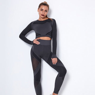 High Waist Running Sport Suit